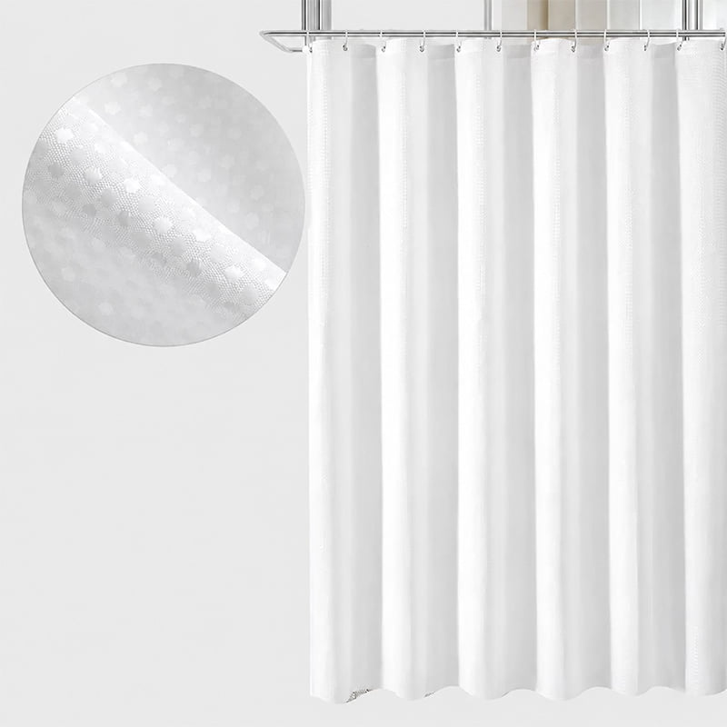 Waffle Weave Shower Curtain Fabric