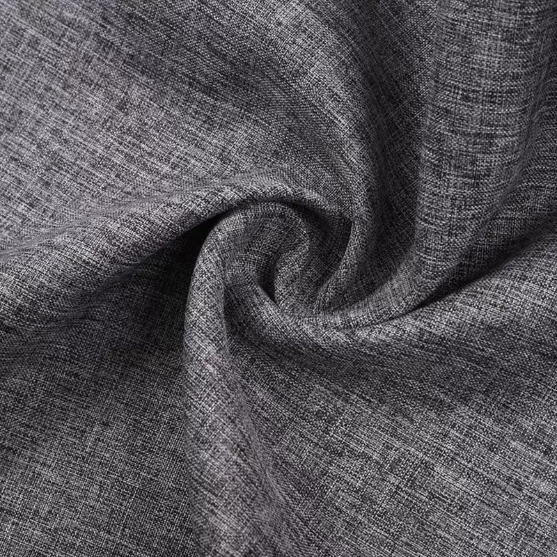 Cationic Fine Linen-Look Fabric
