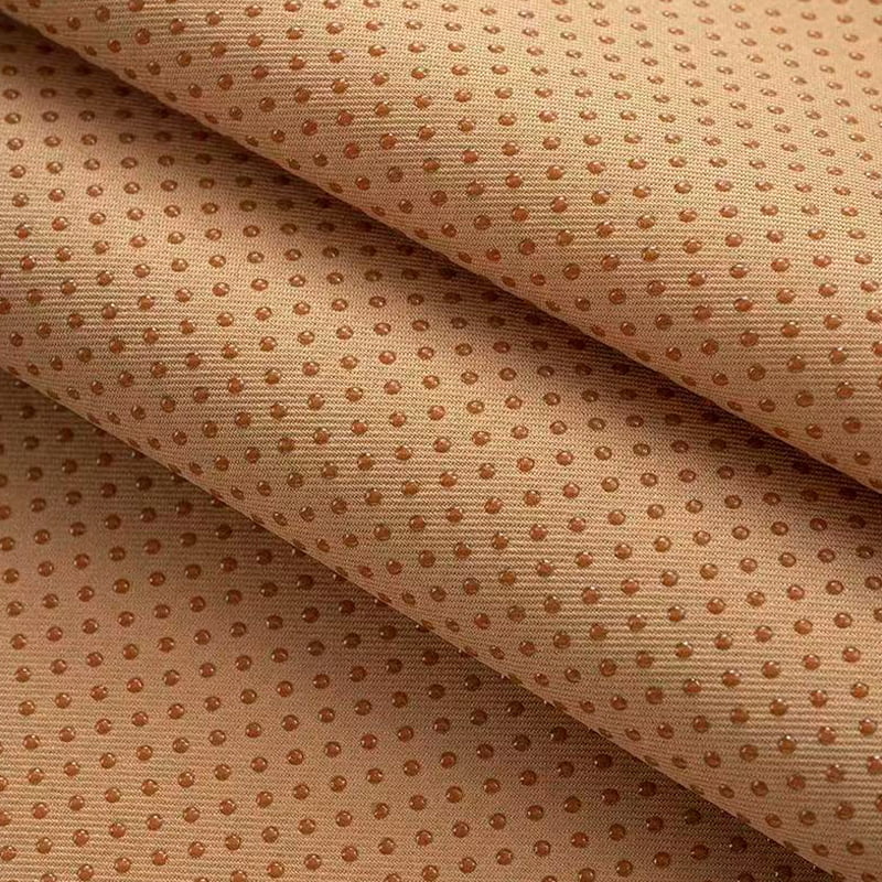 Silicone-Like Waterproof PVC Twill Anti-Slip Fabric