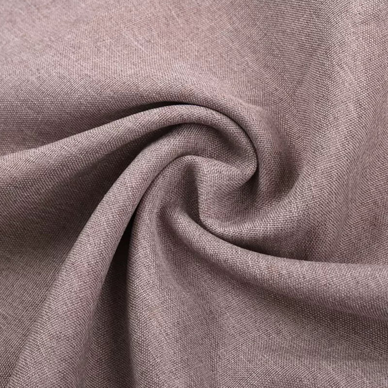 340 CM Cationic Fine Linen-Look Polyester Fabric