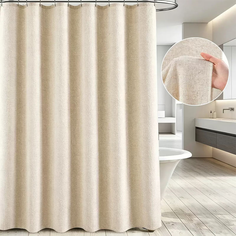 Linen Shower Curtain Fabric