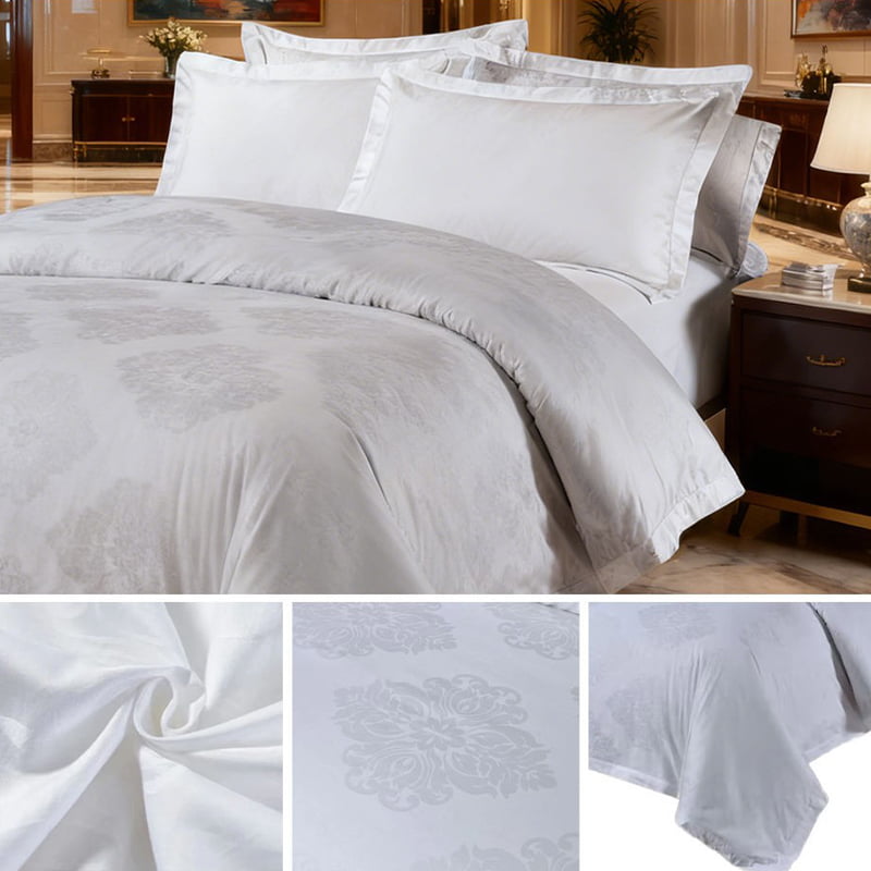 Satin Big Jacquard Hotel Bedding Fabric